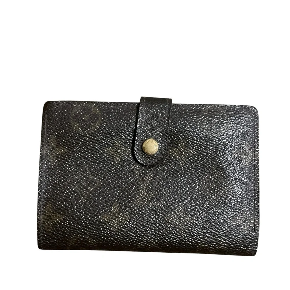 Louis Vuitton Textured Brown Monogram Wallet